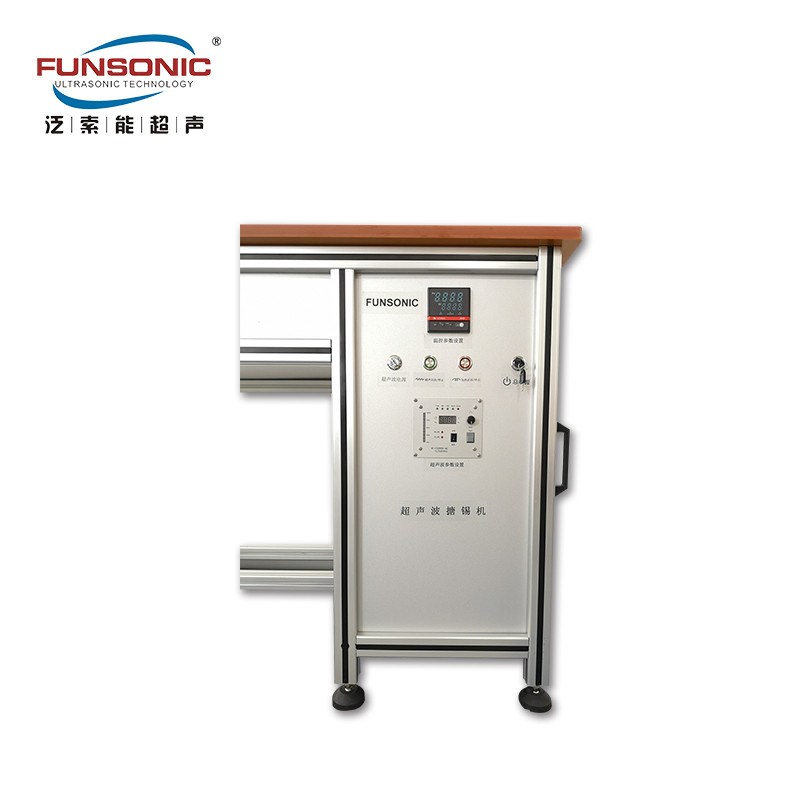 Ultrasonic Soldering Tin Coating Machine Immersion Welding With High Frequency Technology