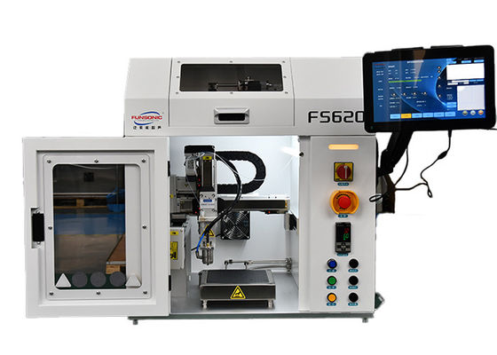 Ομοιόμορφη επικάλυψη Εξοπλισμός επικάλυψης με υπερηχητικό ψεκασμό με μέγιστη ισχύ 1-15W και ομοιομορφία ψεκασμού ≥95%