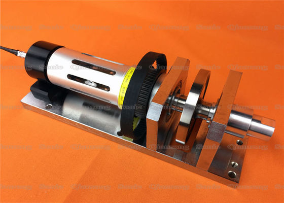 Διαμήκης υπερηχητική ράβοντας μηχανή, υπερηχητική δόνηση μηχανών αποτύπωσης σε ανάγλυφο για το ειδικό παχύτερο υλικό TPU